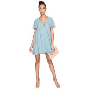 NWT Show Me Your MuMu Kylie Medium Chiffon Dress